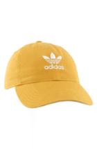 Women's Adidas Originals Relaxed Strap-back Cap - Yellow