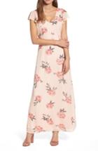 Women's Row A Floral Maxi Dress - Coral