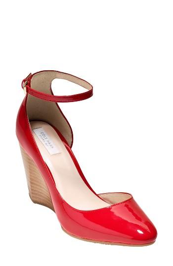 Women's Cole Haan Lacey Wedge .5 B - Red