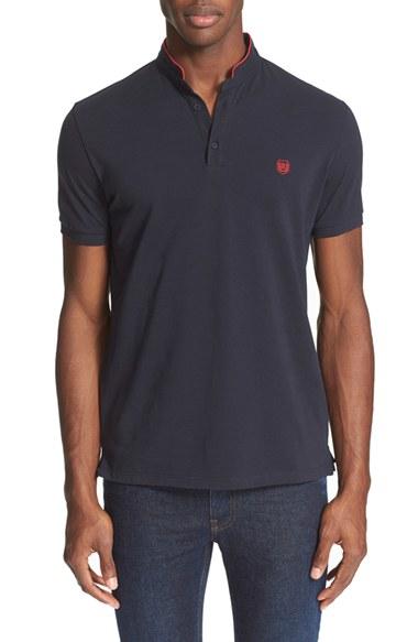 Men's The Kooples Band Collar Polo