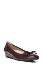 Women's Naturalizer 'dove' Wedge M - Burgundy