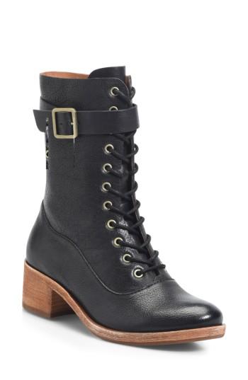 Women's Kork-ease Mona Lace-up Boot M - Black