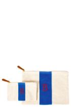 Cathy's Concepts Personalized Canvas Clutch - Blue