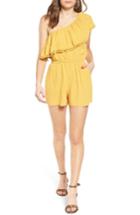 Women's Ten Sixty Sherman One-shoulder Ruffle Romper