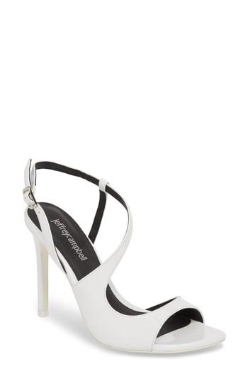 Women's Jeffrey Campbell Nominal Sandal M - White