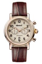 Men's Ingersoll Daniells Chronograph Leather Strap Watch, 44mm