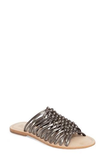 Women's Seychelles Duel Woven Sandal .5 M - Metallic