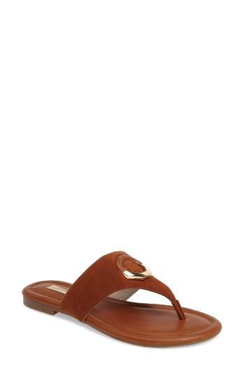 Women's Louise Et Cie Adana Flip Flop M - Brown