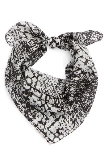 Women's Lulla Collection By Bindya Snake Print Silk Scarf