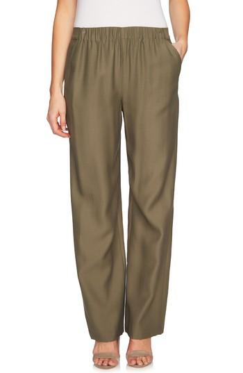 Women's Cece Wide Leg Soft Pants - Green
