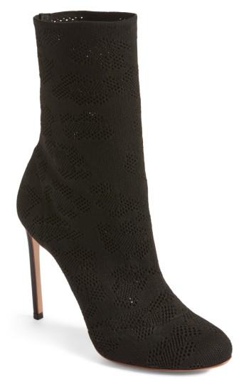 Women's Francesco Russo Sock Bootie Us / 36eu - Black