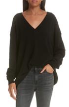 Women's Nili Lotan Merle Cashmere Sweater - Black