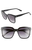 Women's Juicy Couture Core 55mm Square Sunglasses - Grey Spotted