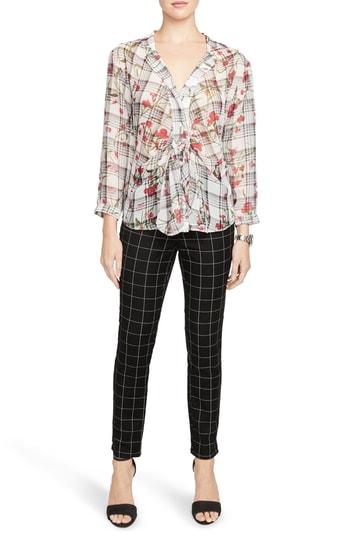 Women's Rachel Roy Tie Waist Blouse - Ivory