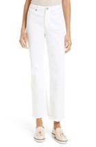 Women's La Vie Rebecca Taylor Anais Frayed Hem Wide Leg Crop Jeans