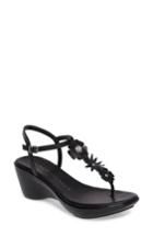 Women's Athena Alexander Gianna Embellished T-strap Wedge