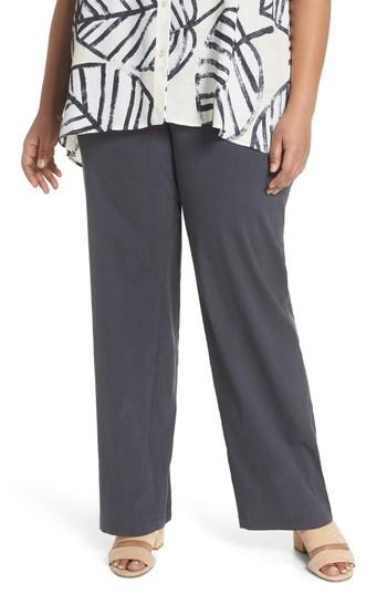 Women's Nic+zoe Traveling Linen Blend Stretch Pants