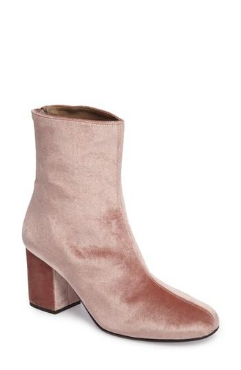 Women's Free People Cecile Block Heel Bootie Us / 41eu - Pink