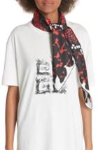 Women's Givenchy 4g Patchwork Silk Scarf, Size - White