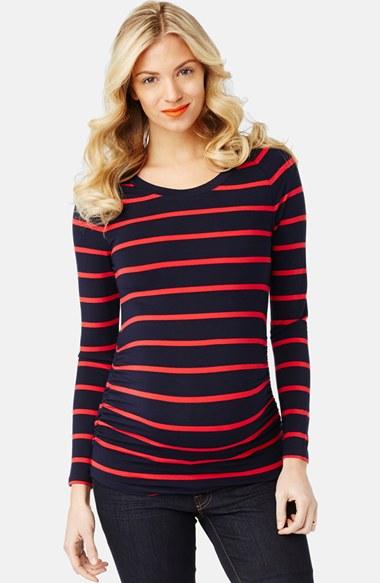 Women's Rosie Pope 'sylvie' Long Sleeve Maternity Tee