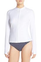 Women's Mott 50 Long Sleeve Rashguard - White