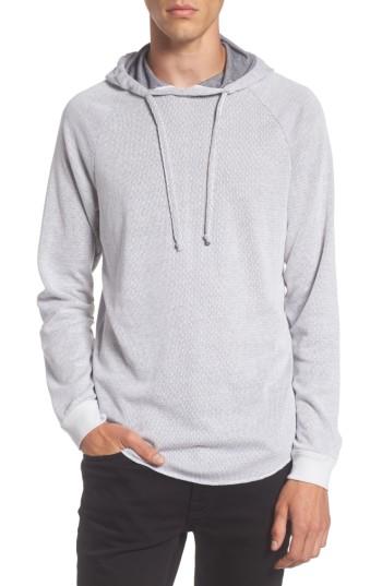 Men's The Rail Thermal Knit Raglan Hoodie - White