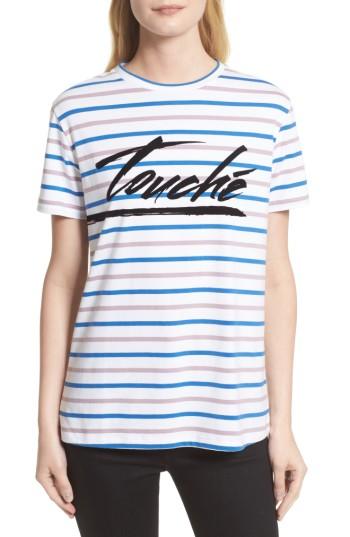 Women's Etre Cecile Touche Stripe Tee - Blue