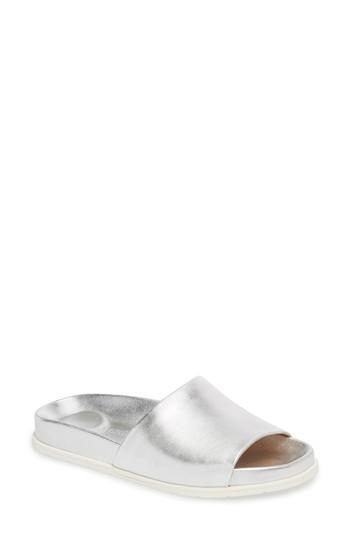 Women's Gentle Souls Colleen Espadrille Wedge M - Metallic