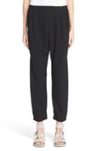Women's Zero + Maria Cornejo Gabi Drape Trousers - Black