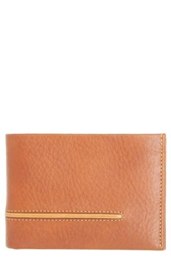 Men's Tommy Bahama Leather L-fold Wallet - Brown
