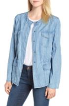 Women's Nic+zoe Passenger Chambray Jacket - Blue