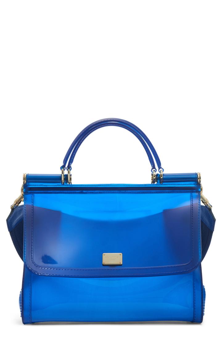 Dolce & Gabbana Medium Sicily Pvc Satchel -