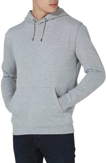Men's Topman Classic Hoodie, Size - Grey