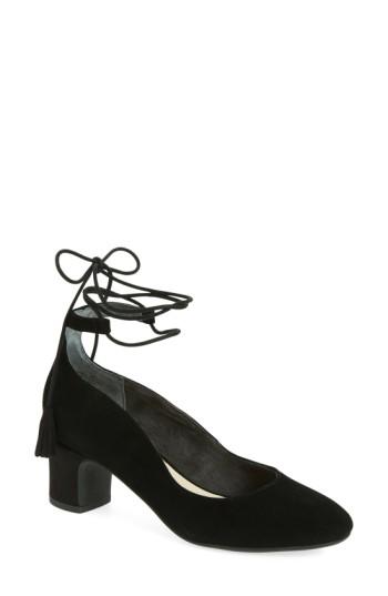 Women's Seychelles Trick Lace-up Pump M - Black