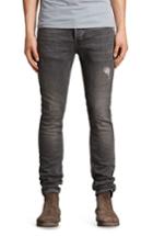 Men's Allsaints Raveline Skinny Fit Jeans - Grey