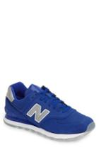 Men's New Balance 574 Lux Rep Sneaker .5 D - Blue