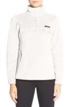 Women's Patagonia 're-tool' Snap Pullover - White