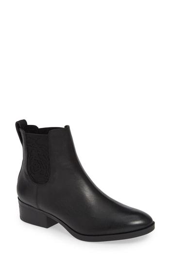 Women's Taryn Rose Gina Chelsea Bootie M - Black