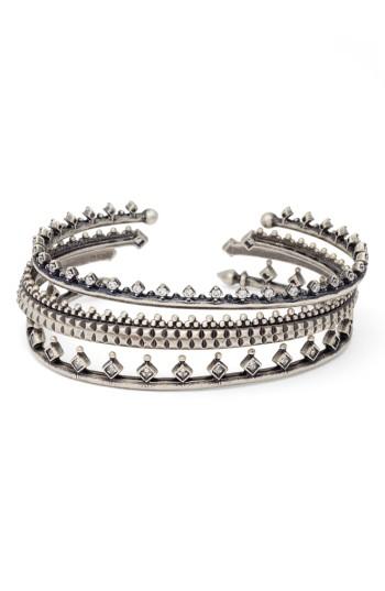 Women's Kendra Scott Delphine Set Of 4 Stackable Cuffs