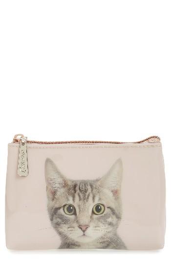 Women's Catseye London Small Kitty Zip Pouch -