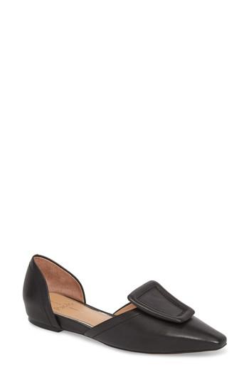 Women's Linea Paolo Sophie D'orsay Flat M - Black