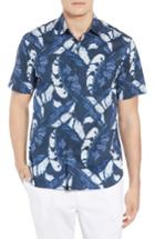 Men's Tommy Bahama Lunar Leaves Sport Shirt - Blue