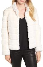 Women's Kristen Blake Faux Fur Quilted Jacket