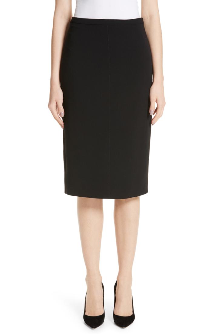 Women's Max Mara Ornati Pleat Back Skirt