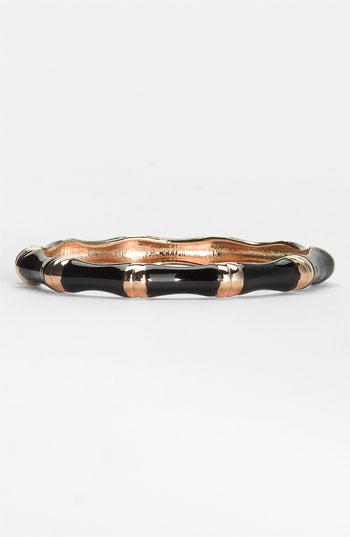 Sequin Small Bamboo Enamel Bangle