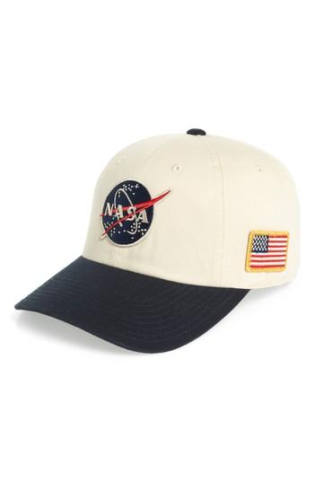 Men's American Needle United Slouch Nasa Ball Cap - Ivory
