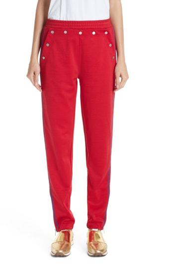 Women's Rag & Bone Naval Track Pants - Red