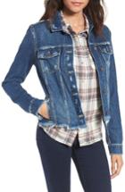 Women's Paige Rowan Destroyed Denim Jacket