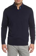 Men's Peter Millar Merino Sweater - Blue