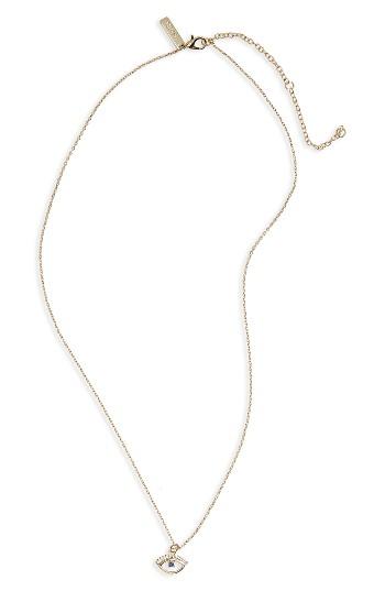 Women's Topshop Ditsy Eye Charm Necklace